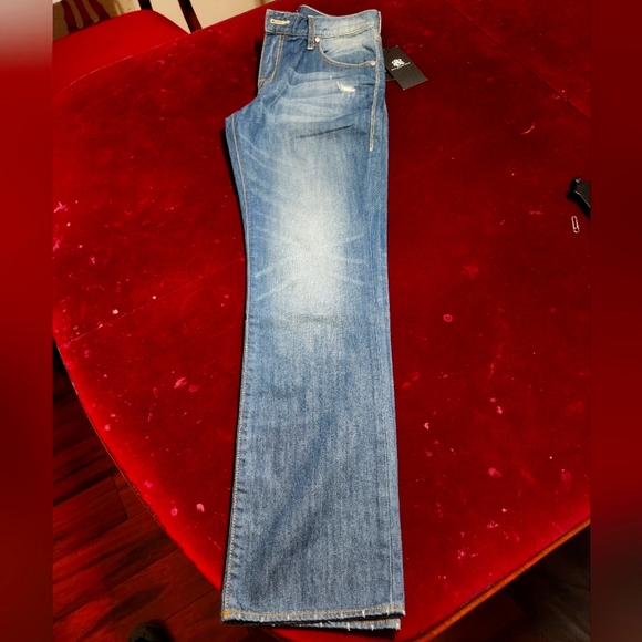 Rock And Republic  Men's Jeans 31x32 Straight Leg Casual Distressed - Picture 2 of 16